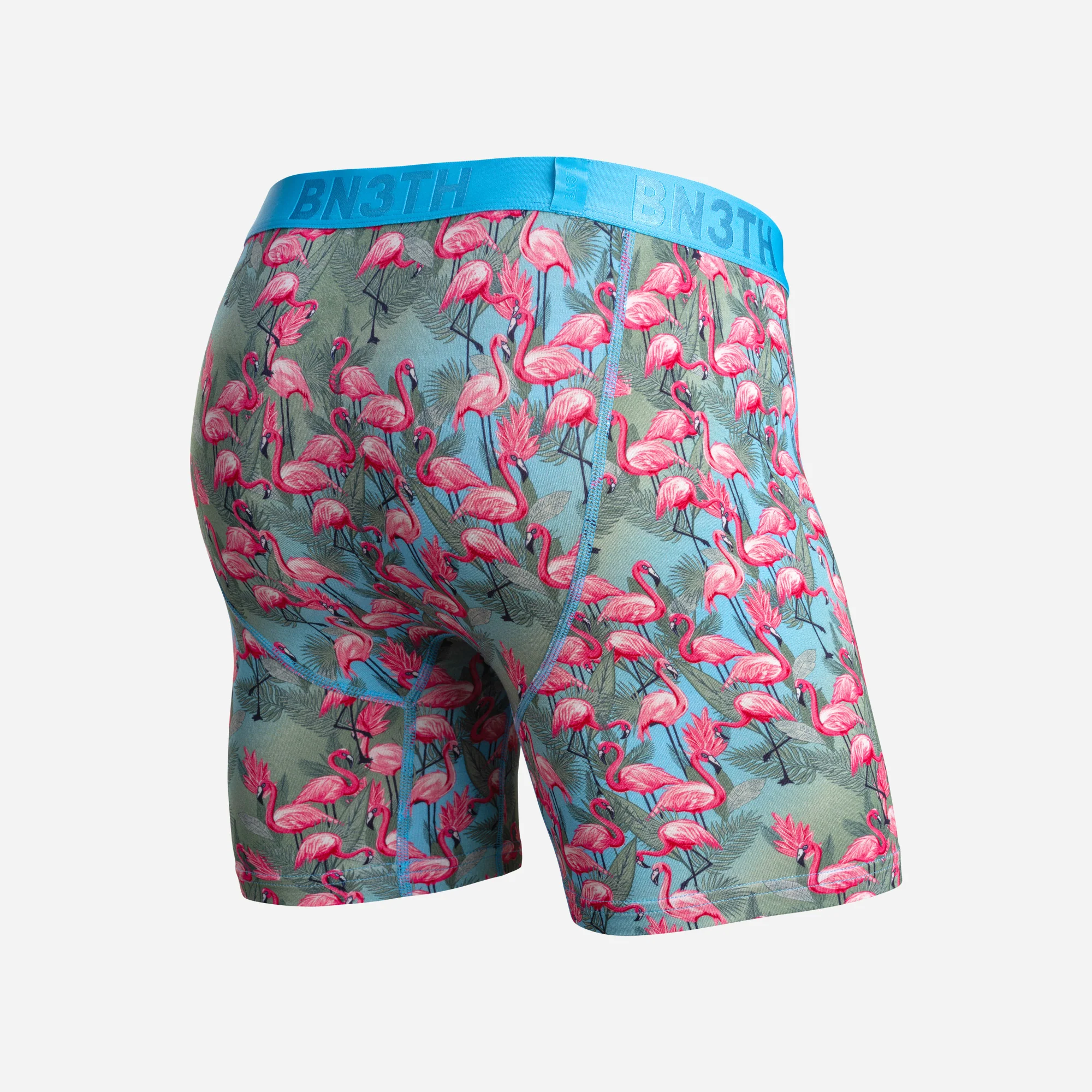 Back view of the BN3TH Flamingo Ethereal boxer brief.