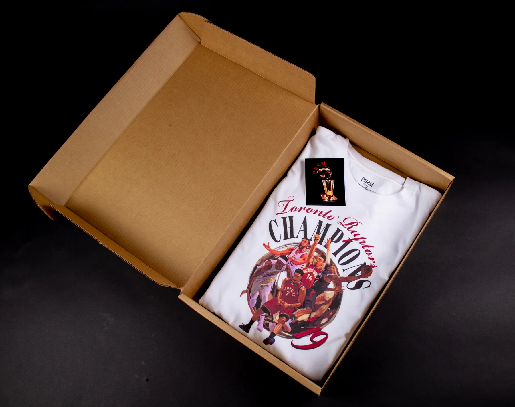 Raptors Championship boxed garment