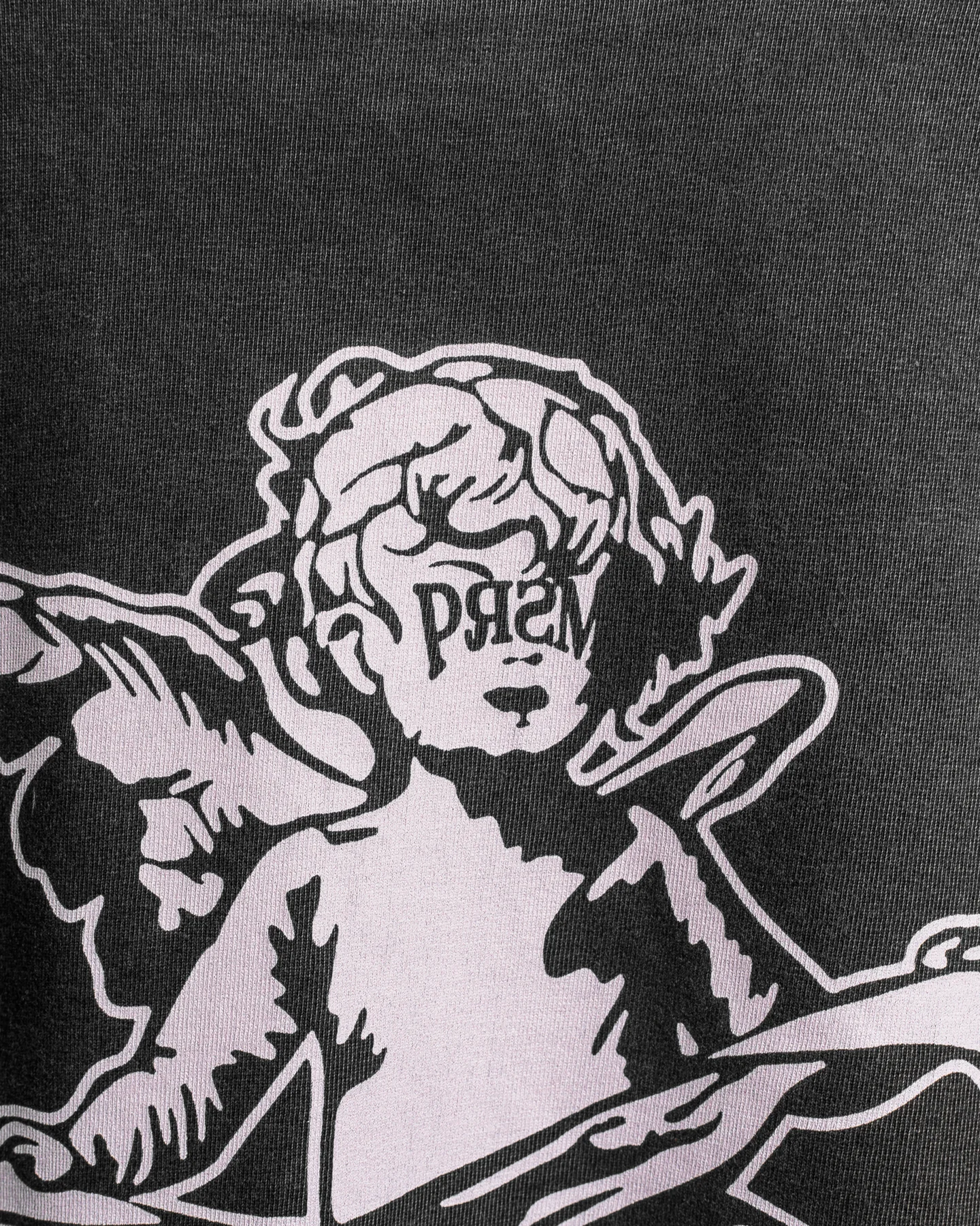 Good Music angel print detail