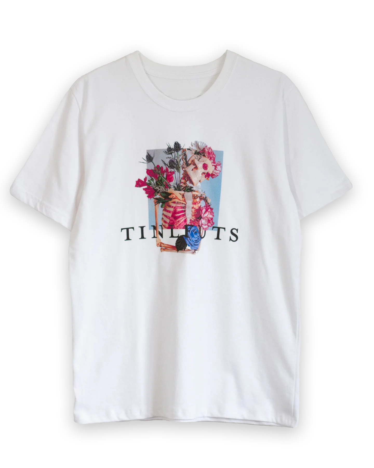 Skully Tee white garment