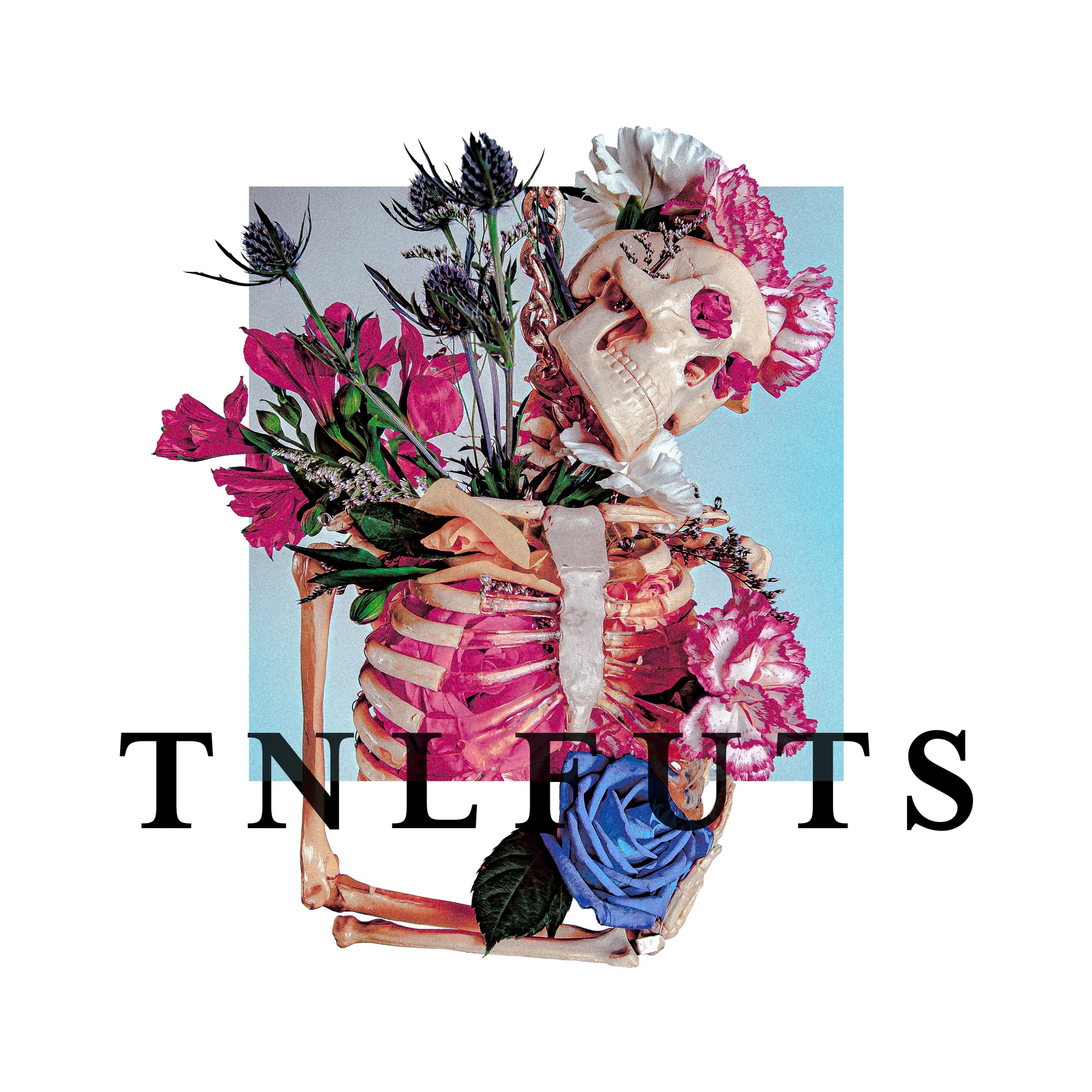 Skully floral skull illustration