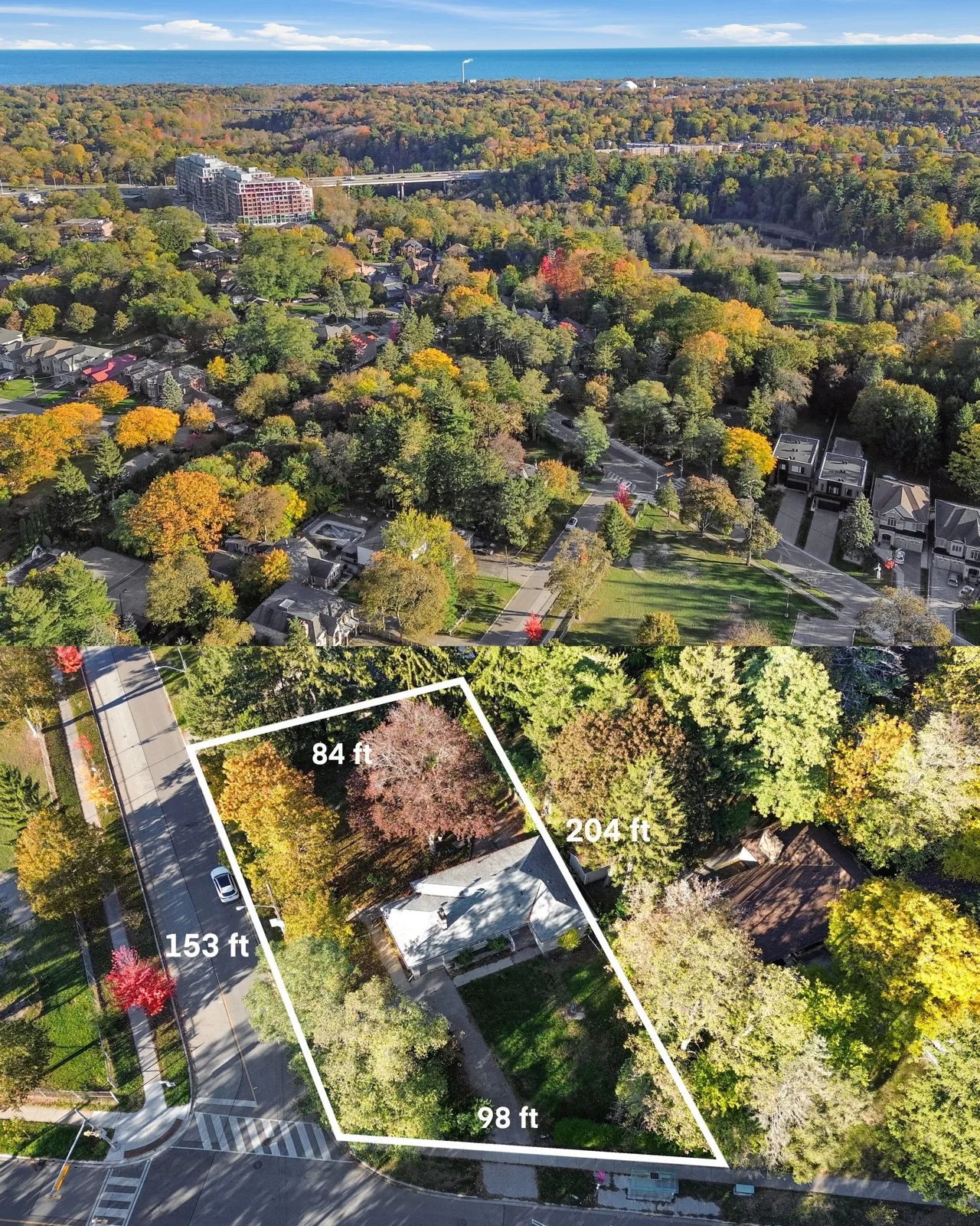 1422 Military Trail aerial lot dimensions post