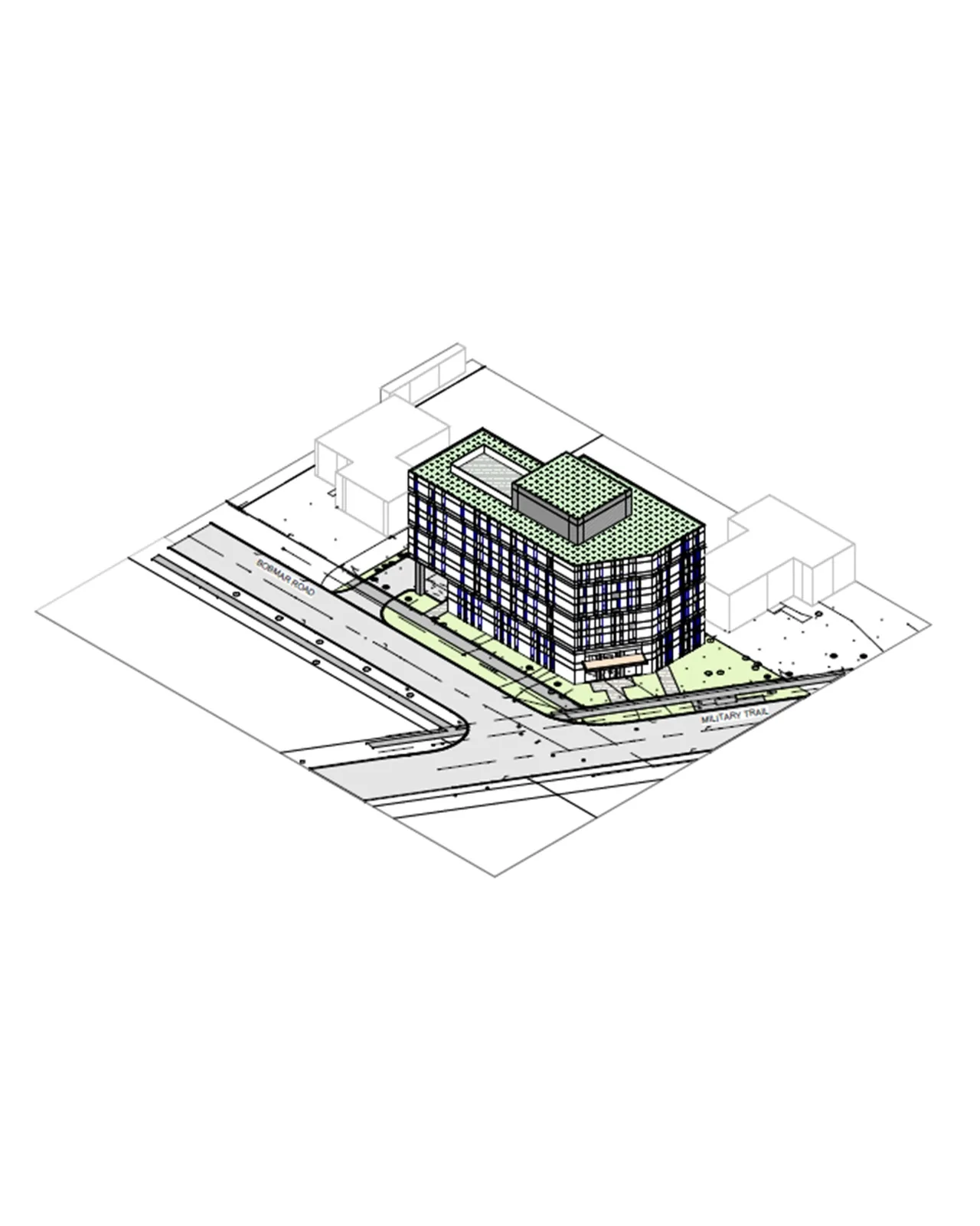 1422 Military Trail concept rendering post